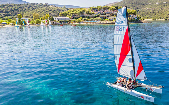 Beach catamaran